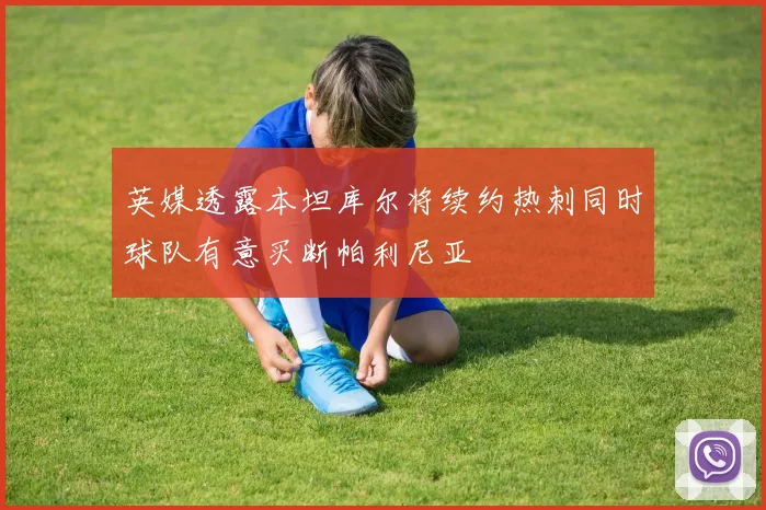 英媒透露本坦库尔将续约热刺同时球队有意买断帕利尼亚